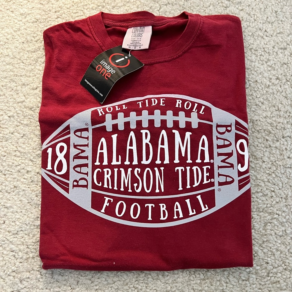 University of Alabama Comfort Colors shirt brand new with tags